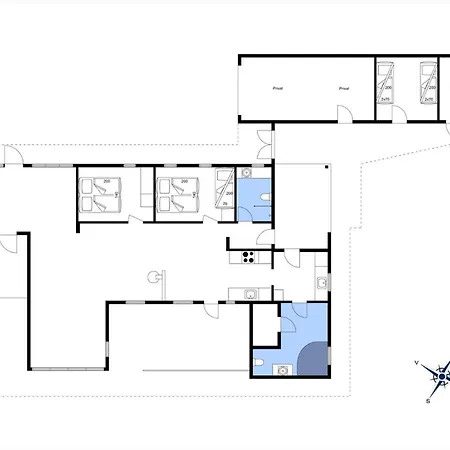Bl1165-blokhus-ankerhusvej-6 Holiday home *